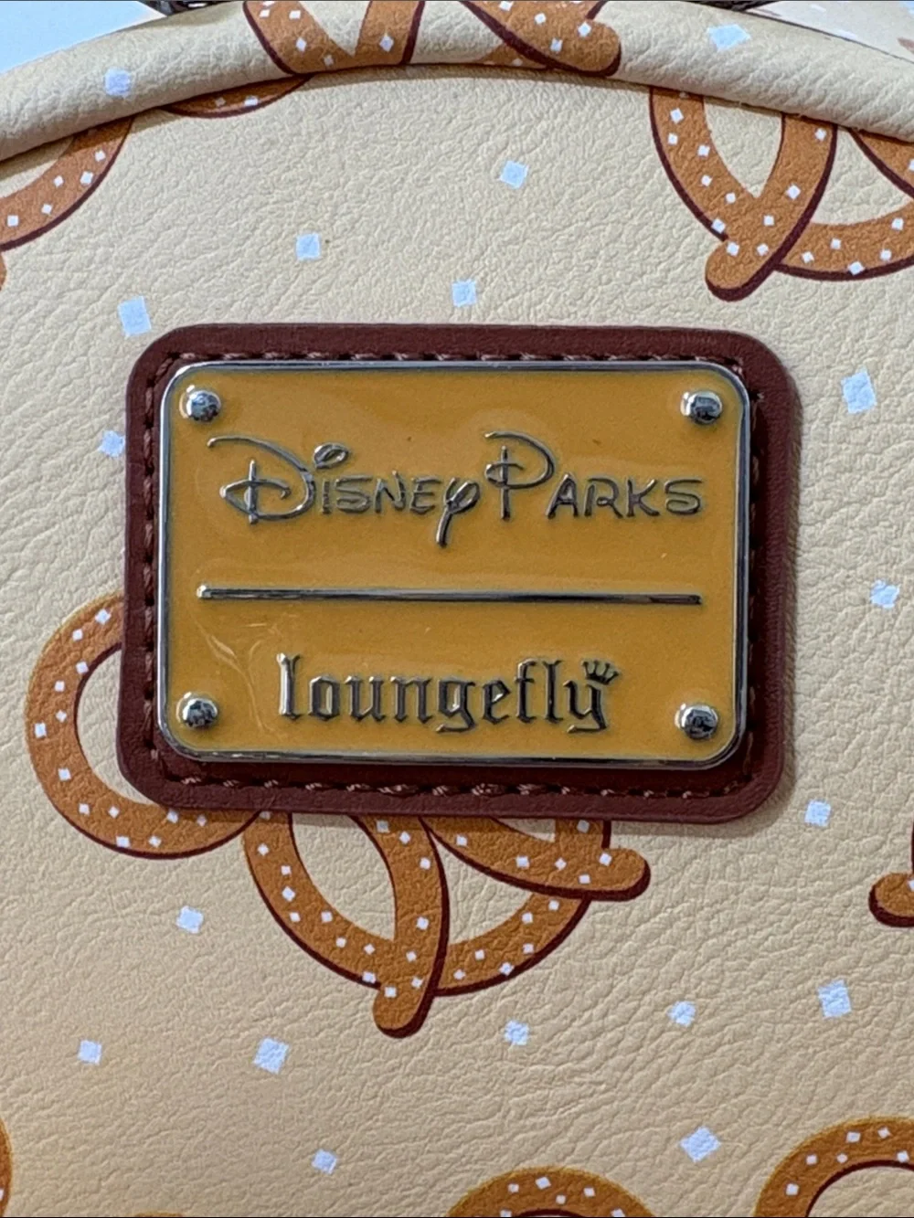 2022 Disney Parks WDW Mickey Mouse Scented Pretzel Loungefly Mini Backpack